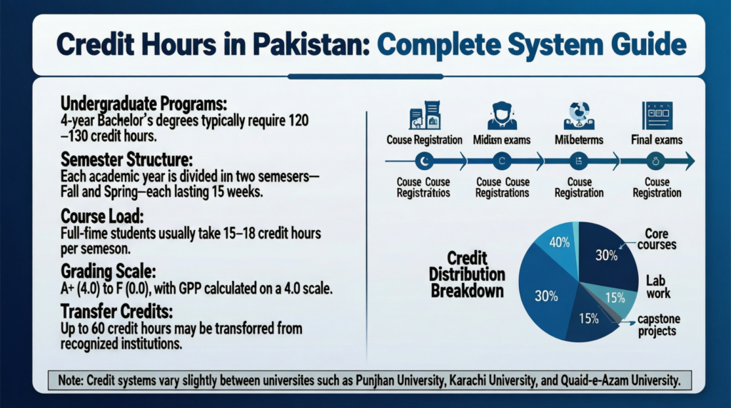 Credit Hours in Pakistan: Complete System Guide