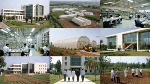 Development of UAF, improving its structure, study, and landscape